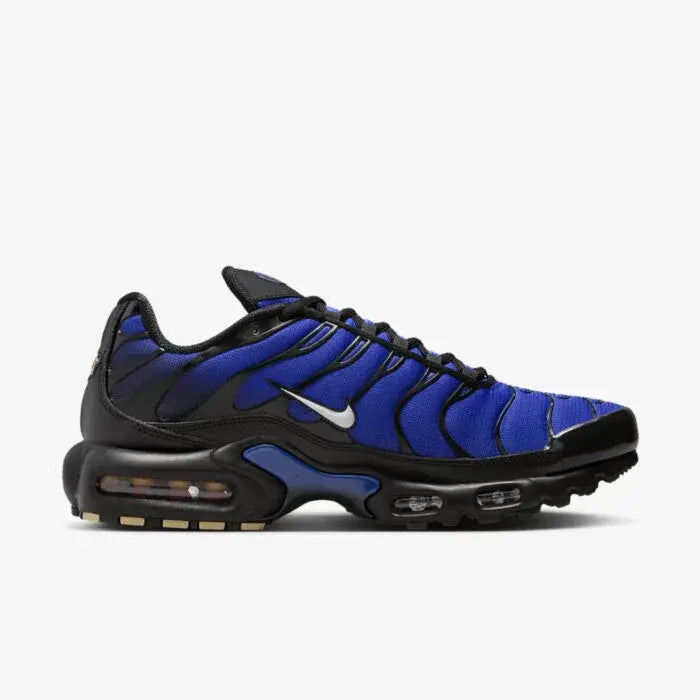 Air Max Plus TN Premium Black & Racer Blue