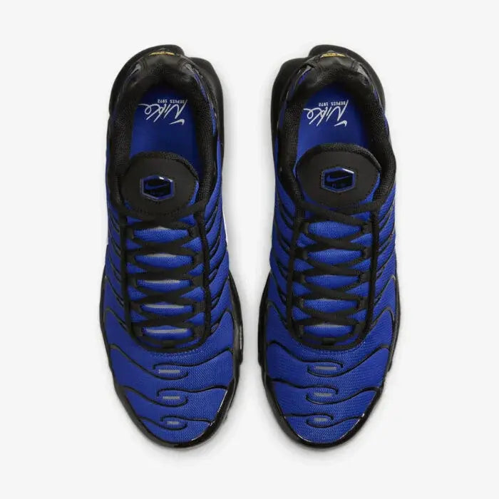 Air Max Plus TN Premium Black & Racer Blue