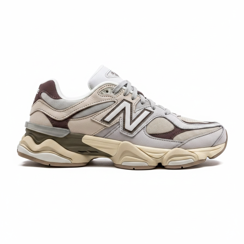 New Balance 9060 Grey Matter Timberwolf - lateral view