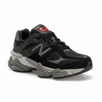 New Balance 9060 Black Castlerock - 3/4 angle view
