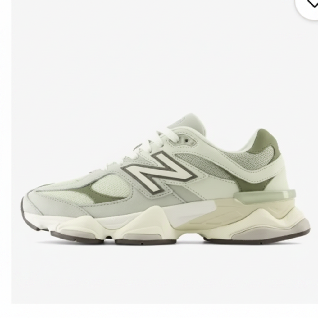 New Balance 9060 Olivine - side profile