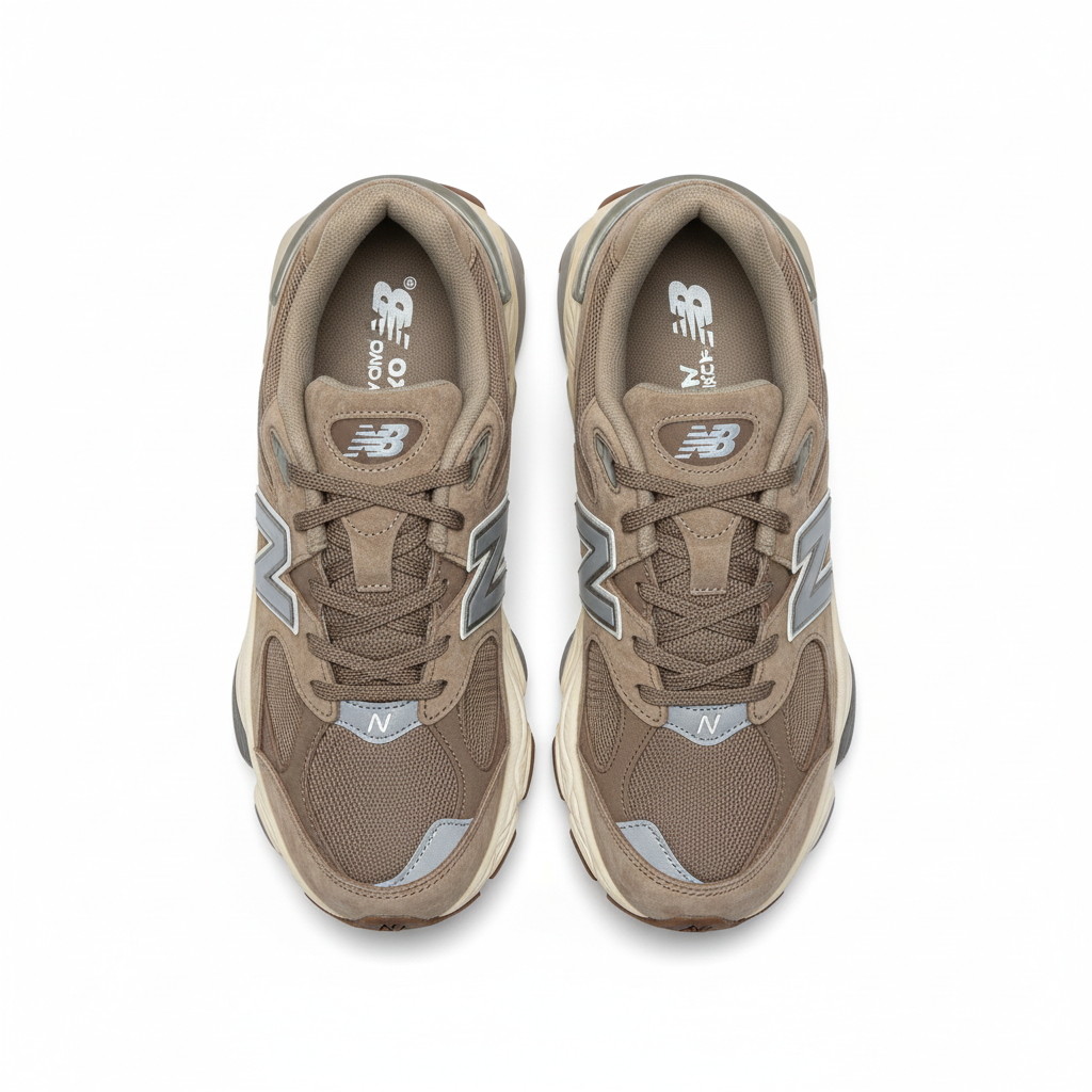 New Balance 9060 Taupe - Top view