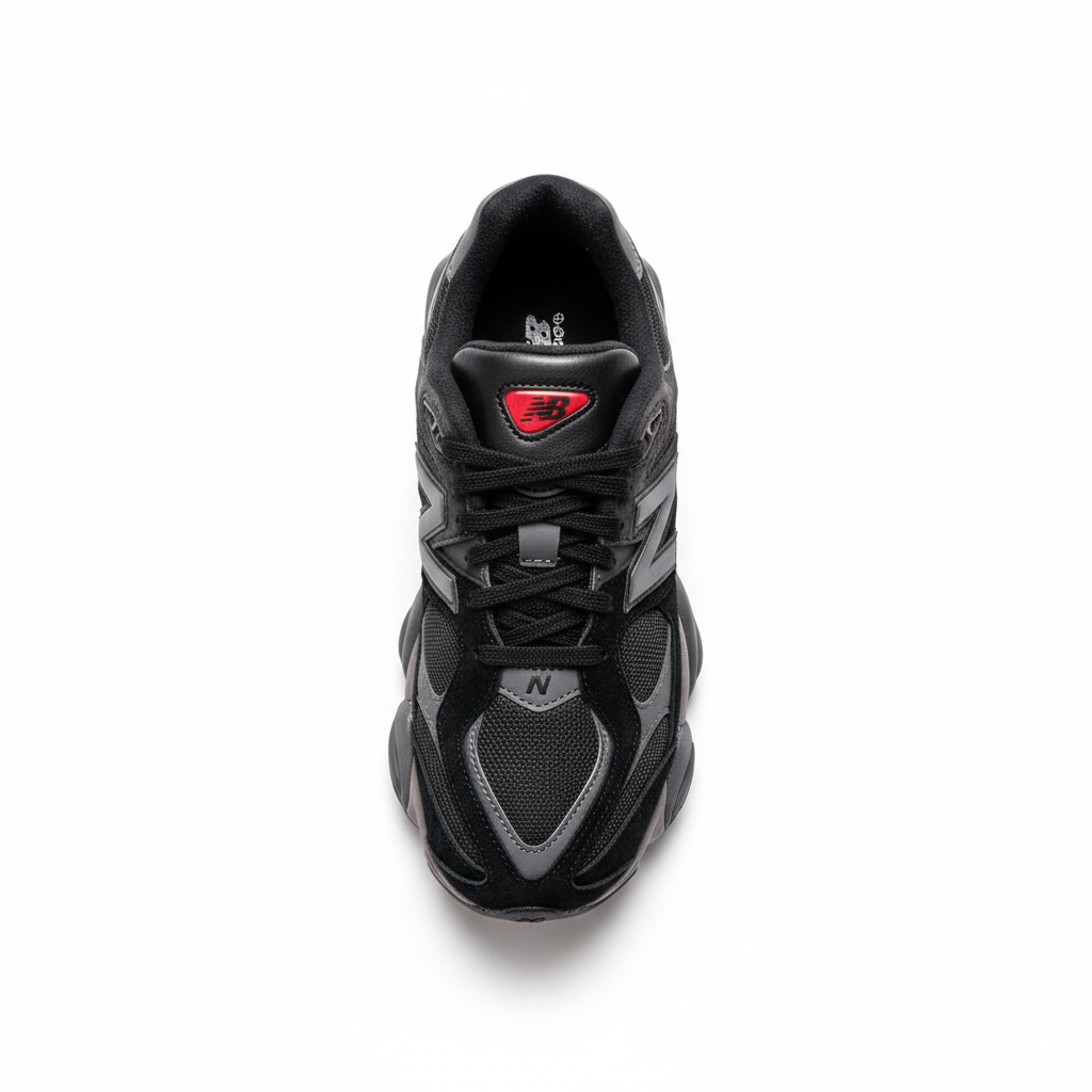 New Balance 9060 Black - Top view