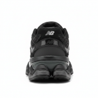 New Balance 9060 Black Silver - heel view