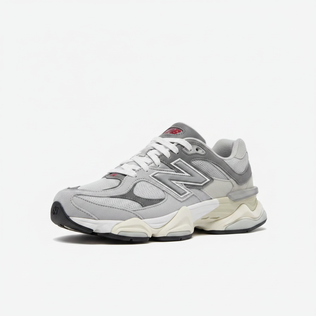New Balance 9060 Gray - 3/4 front view