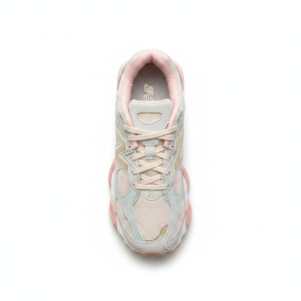 New Balance 9060 Baby Shower Blue - top view