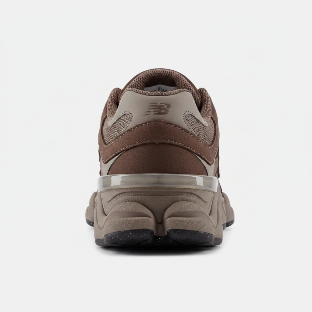 New Balance 9060 Brown - heel view