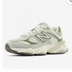 New Balance 9060 Olivine - three-quarter front