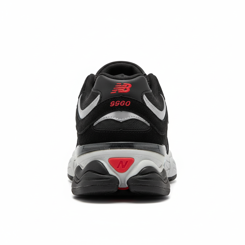New Balance 9060 Black - Back view
