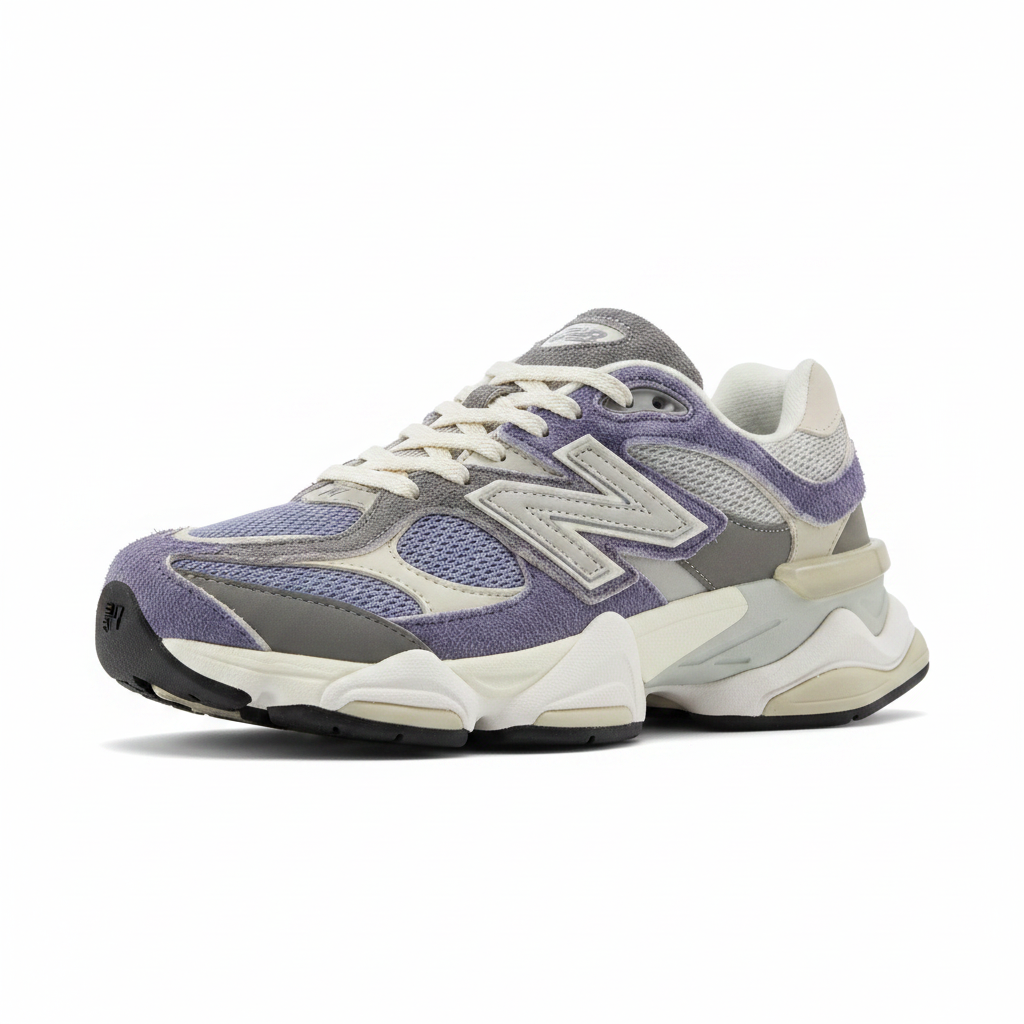 New Balance 9060 Dusk Shower Castlerock - 3/4 front view