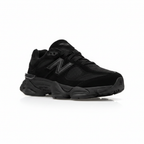 New Balance 9060 Triple Black - 3/4 angle view