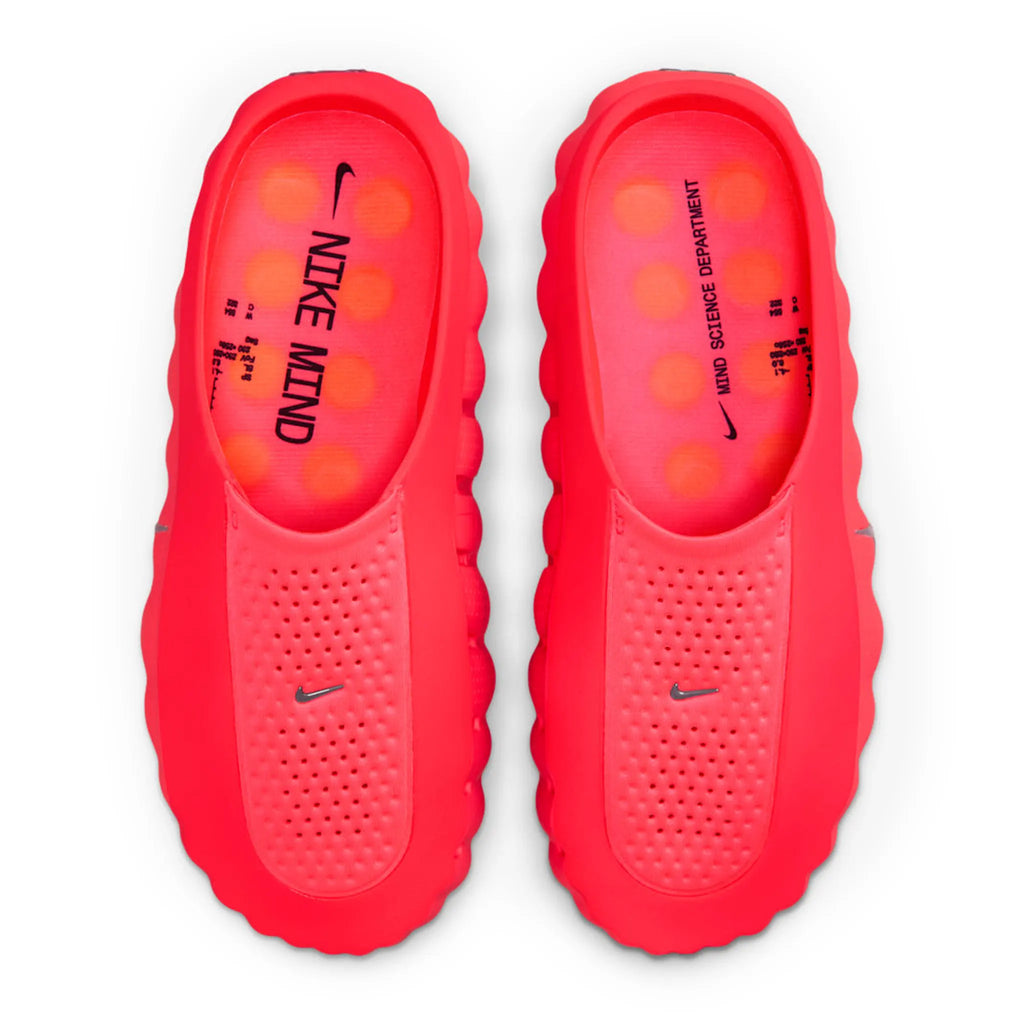 Nike Mind 001 Solar Red - top view pair